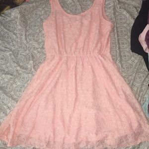 Light Pink Lacey Dress
